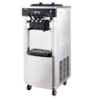 VEVOR 2200W Commercial Soft Ice Cream Machine 3 Flavors 5.3 to 7.4Gallons per Hour Auto Clean LED Panel Perfect for Restaurants Snack Bar supermarkets