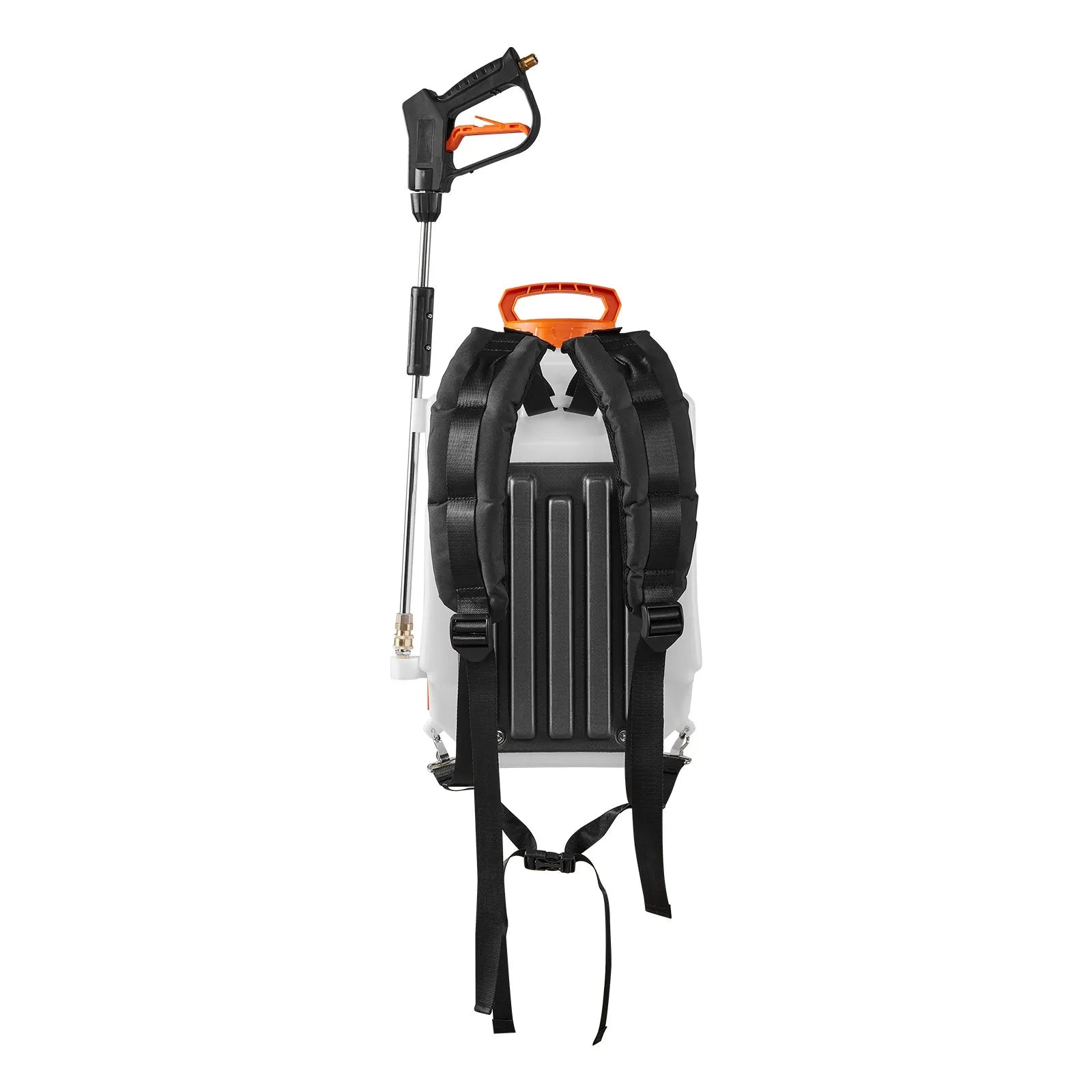VEVOR 4 Gal Battery Powered Backpack Sprayer 0-90 PSI 4H Runtime for Yard Lawn
