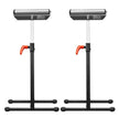 VEVOR 2 PCs Woodworking Roller Stands Max Load 135 lb Adjustable 26.8-42.5 in
