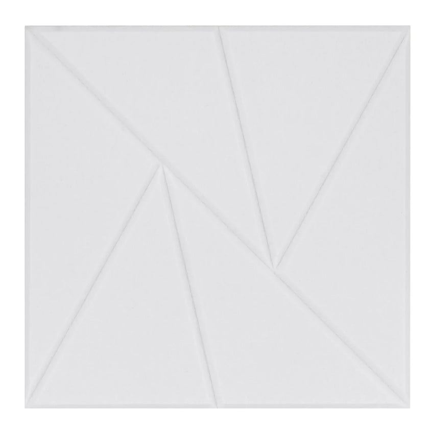 VEVOR 18 Pack Acoustic Wall Panels 11.8 x 11.8 x 0.4 inch Self-Adhesive White