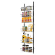 VEVOR 8-Tier Over the Door Pantry Organizer Hanging Storage Rack Adjustable