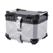 VEVOR 45L Motorcycle Top Case Universal Motorbike Tail Box with Leather Lining