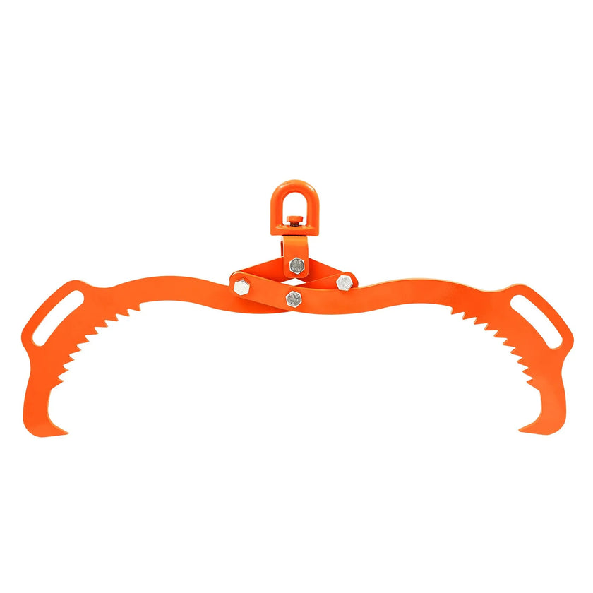 VEVOR 28in Log Lifting Tongs 2 Claw  Solid Steel Log Grapple Swivel Log Lifter