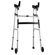 VEVOR 2 in 1 Folding Walker with Armrest Pads & 5