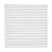 VEVOR 4 x 4 ft Slat Wall Paneling PVC White Garage Slatwall with Modular Design