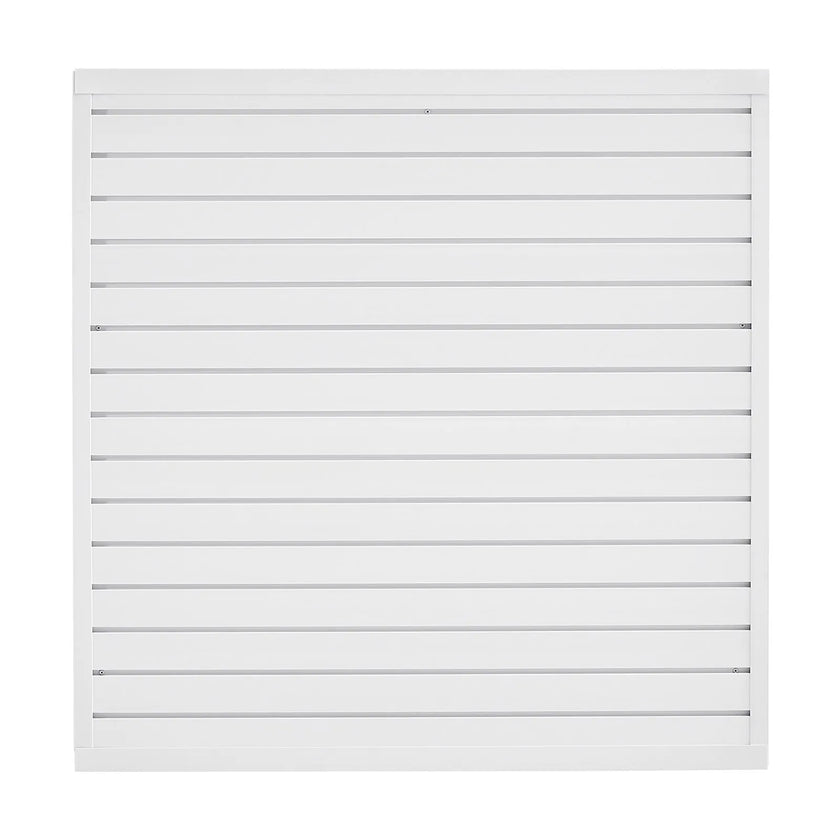 VEVOR 4 x 4 ft Slat Wall Paneling PVC White Garage Slatwall with Modular Design