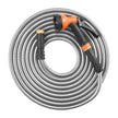 VEVOR 100ft Metal Garden Hose Stainless Steel Water Hose Lightweight No Kink