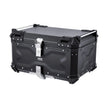 VEVOR 65L Motorcycle Top Case Universal Motorbike Tail Box with Leather Lining