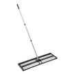 VEVOR 36x10in Lawn Leveling Rake with 83.9 in Adjustable Handle for Yard Garden