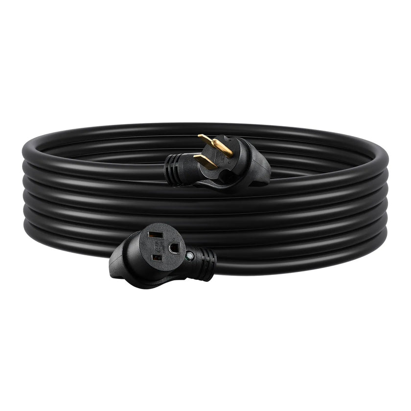 VEVOR 30A Generator Extension Cord 50 ft 250V NEMA 6-50P to 6-50R Power Cable