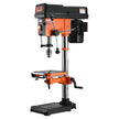 VEVOR 12 in Benchtop Drill Press, 5 Amp 120V, Variable Speed Cast Iron Bench Drill Press, 12 in Swing Distance 0-45° Tiltling Worktable with Laser Work Light, Tabletop Drilling Machine for Wood Metal