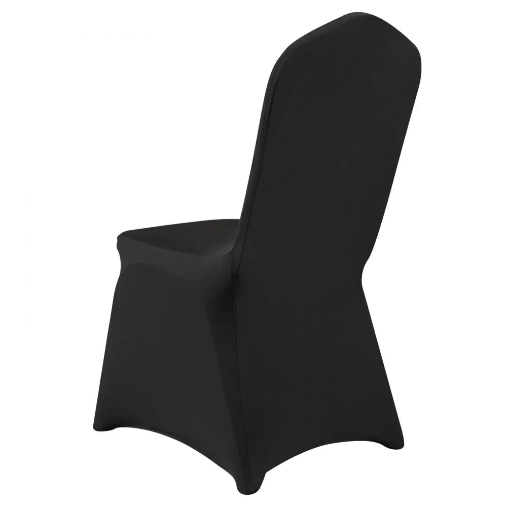 VEVOR 30PCS Black Stretch Spandex Folding Chair Covers for Wedding Party Dining