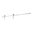 VEVOR 8FT Sliding Barn Door Hardware Kit for Single Sliding Barn Door Silver
