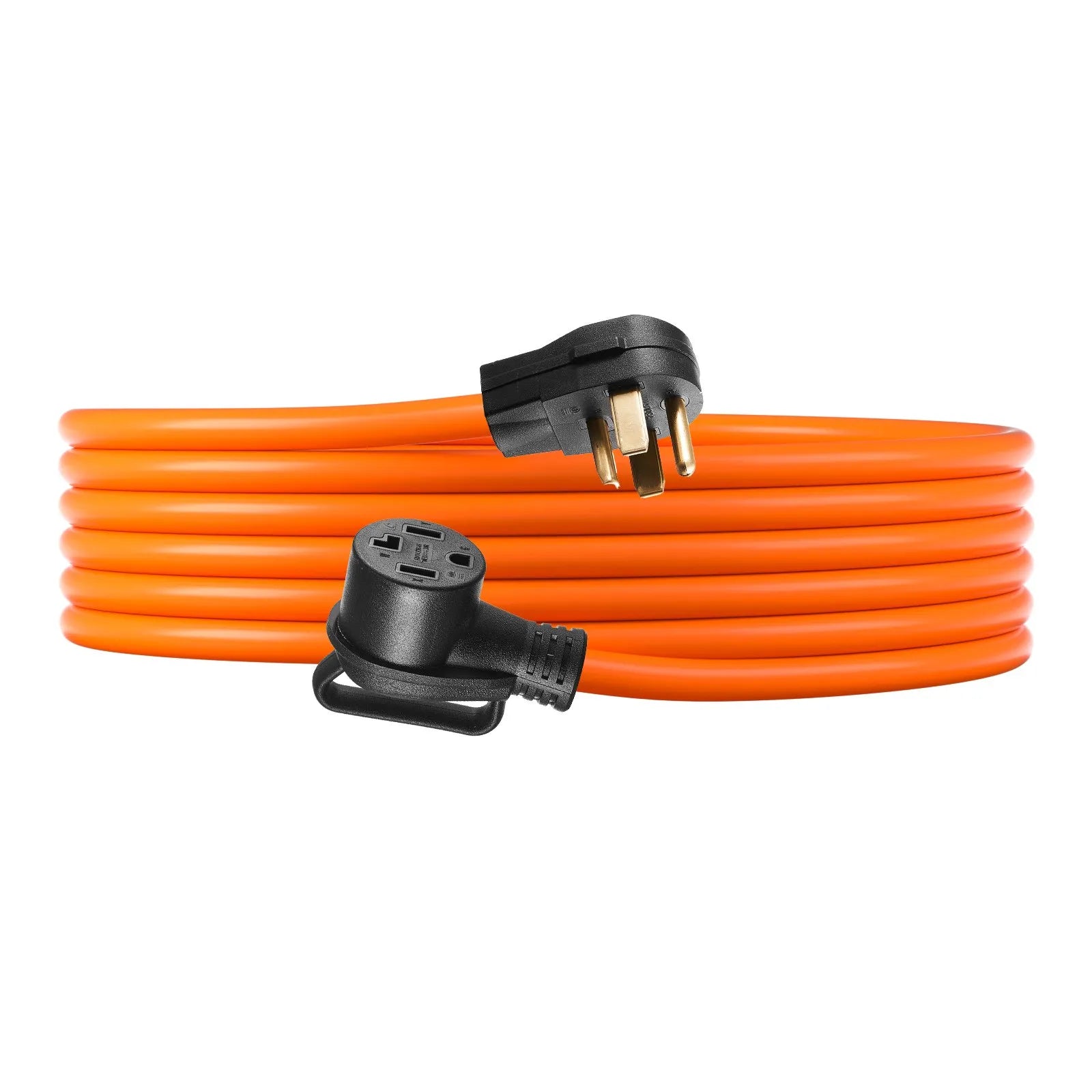 VEVOR 25 ft Dryer Extension Cord 4-Prong NEMA 14-30P to 14-30R Dryer Cord 30A