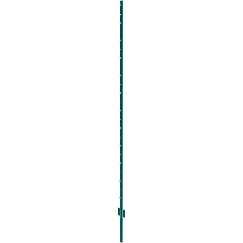 VEVOR 7 Feet Fence Post 10 Pack T-Post Heavy Duty Metal Fence Posts Green