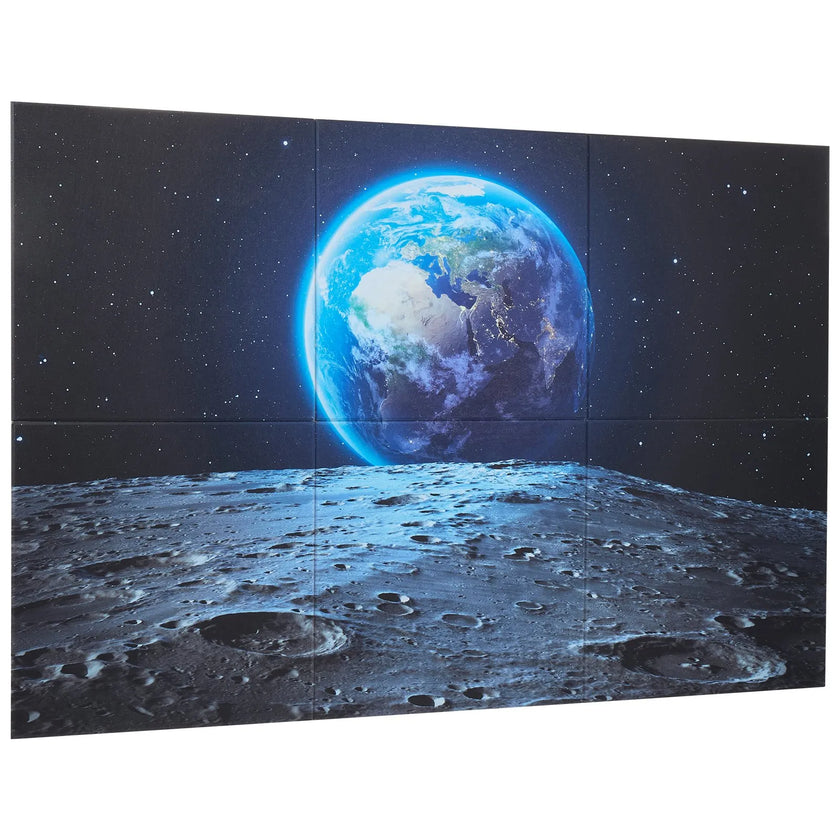 VEVOR 6 Pack Art Acoustic Panels 23.6 x 23.6 inch Self Adhesive for Home Earth