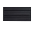 VEVOR 2 x 4 ft Slat Wall Paneling PVC Black Garage Slatwall with Modular Design
