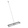 VEVOR 10x48in Lawn Leveling Rake 83.9 in Adjustable Handle for Yard Golf Court