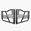 VEVOR 2-Door Jeep Tube Doors Jeep Tubular Door for 2007-2018 Jeep Wrangler JK
