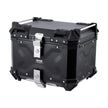 VEVOR 55L Motorcycle Top Case Universal Motorbike Tail Box with Leather Lining