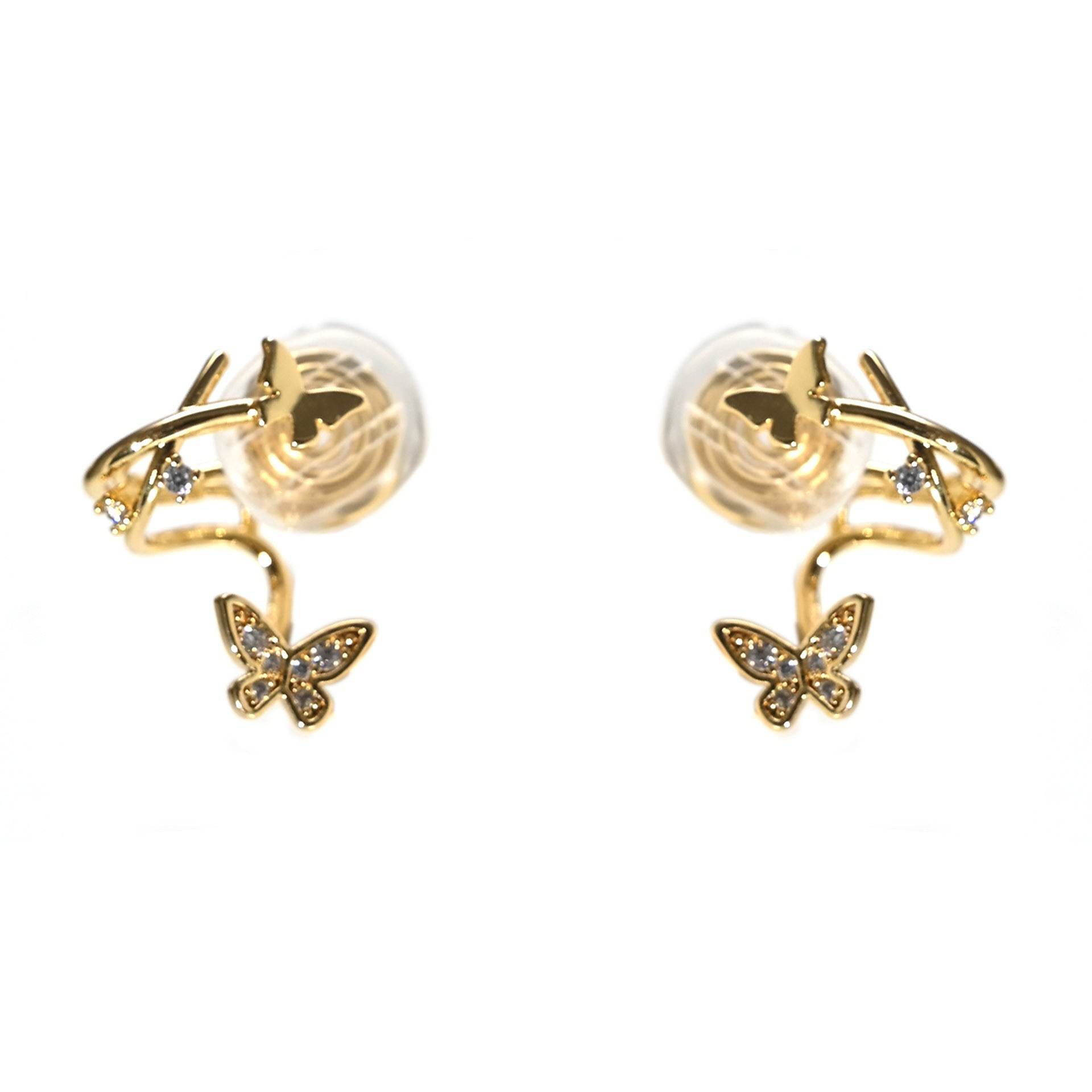 Female Cute Butterfly Earrings Jewelry