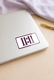 11:11 Angel Number Manifestation Sticker