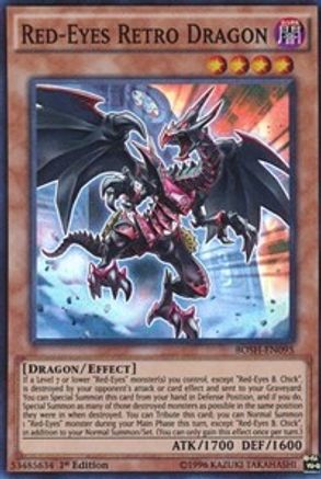 Red-Eyes Retro Dragon (BOSH-EN095) - Breakers of Shadow Unlimited