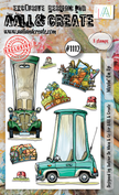 AALL and Create #1112 - A6 Stamp Set - Movin' On Up