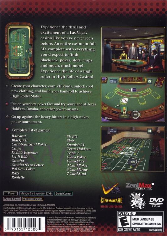 High Rollers Casino (usagé)