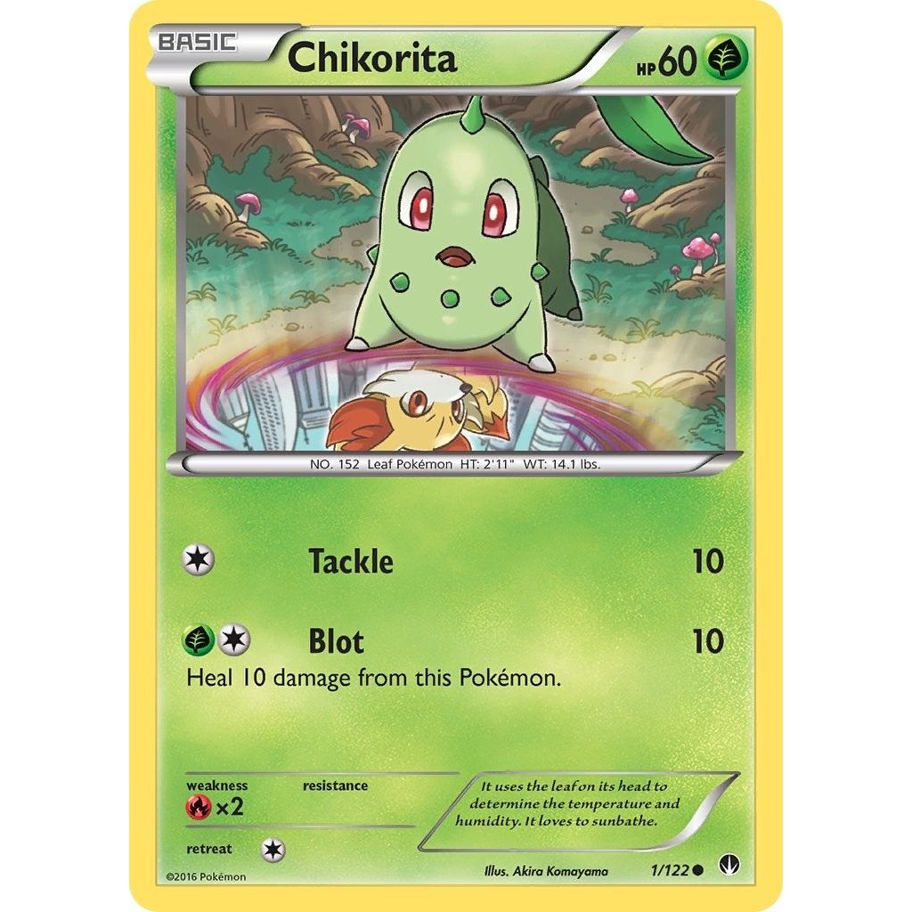 Chikorita (1/122) (BKP)