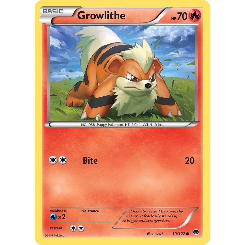 Growlithe (10/122) (BKP)