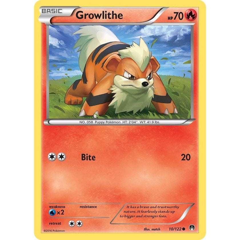 Growlithe (10/122) (BKP)