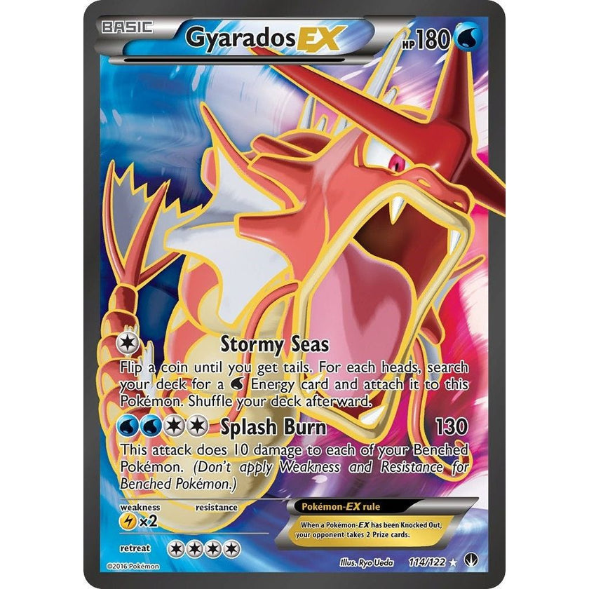 Gyarados EX (Full Art) (114/122) (BKP)
