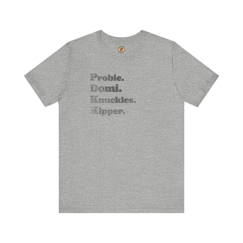 Probie Domi Knuckles Kipper T-Shirt - NHL Hockey Fighters - Maple Stick Hockey Co. - True Fan