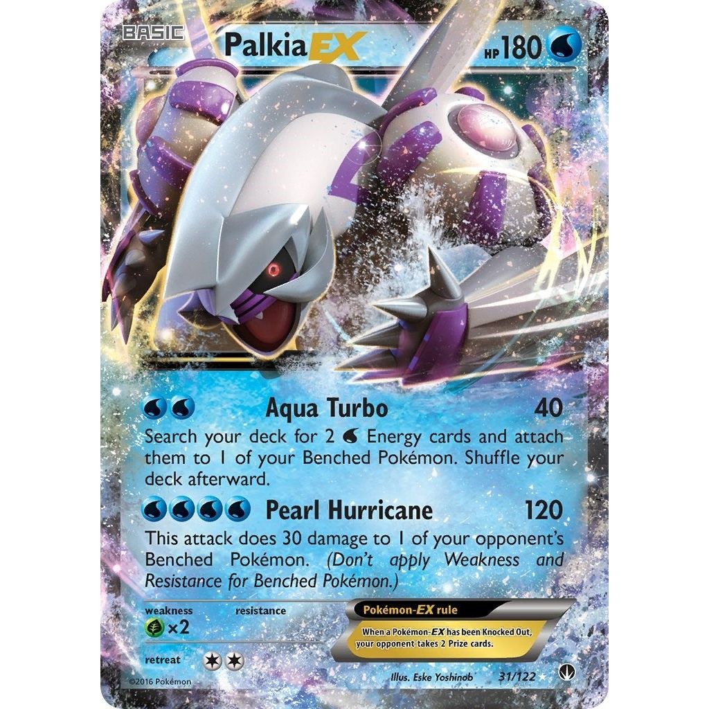 Palkia EX (31/122) (BKP)