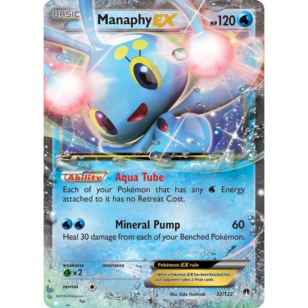 Manaphy EX (32/122) (BKP)