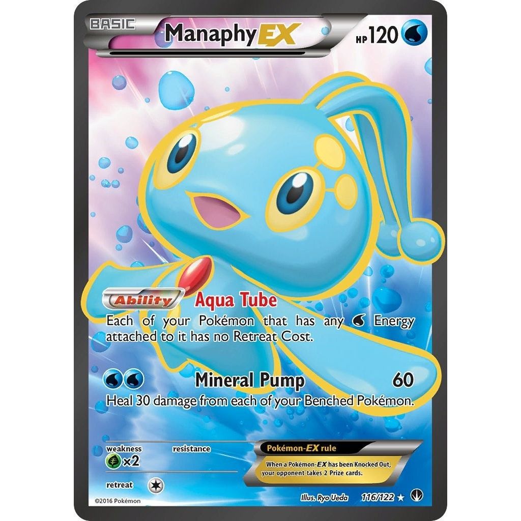 Manaphy EX (Full Art) (116/122) (BKP)