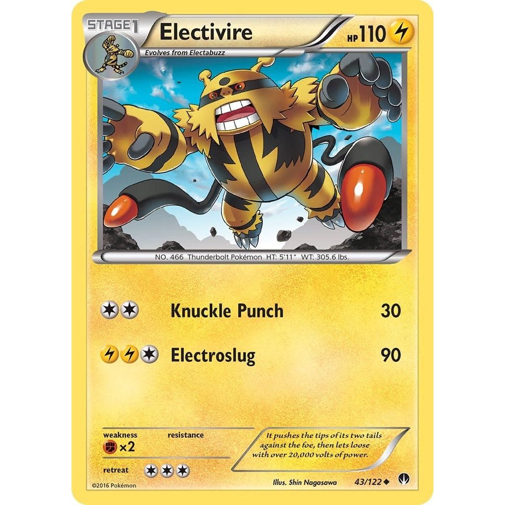 Electivire (43/122) (BKP)