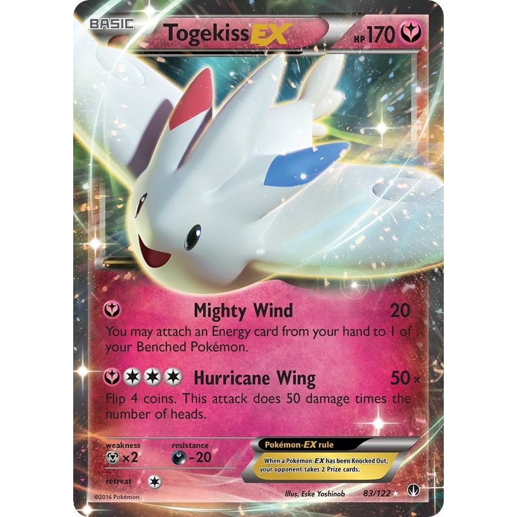 Togekiss EX (83/122) (BKP)