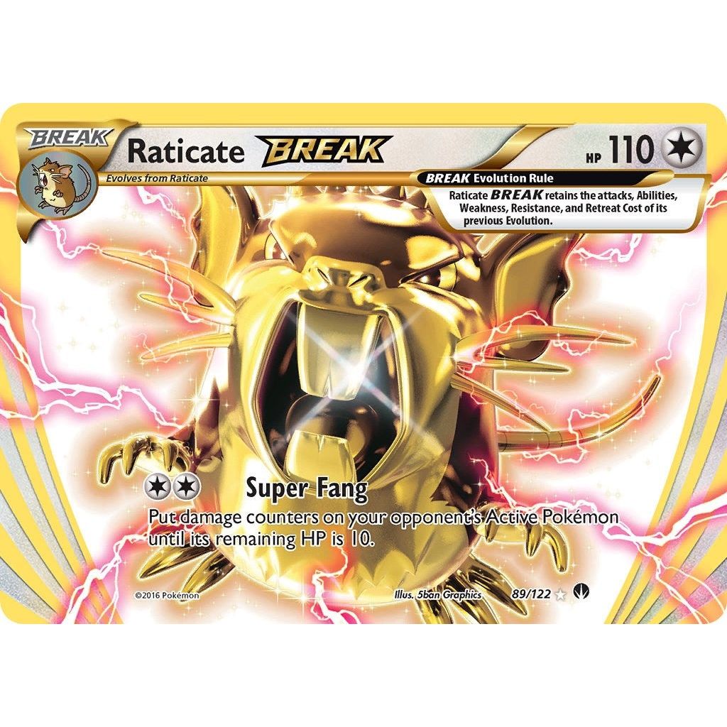 Raticate BREAK (89/122) (BKP)