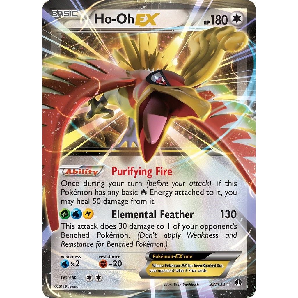 Ho-Oh EX (92/122) (BKP)