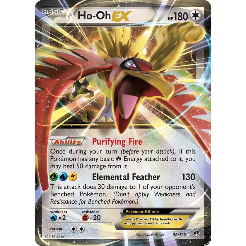 Ho-Oh EX (92/122) (BKP)
