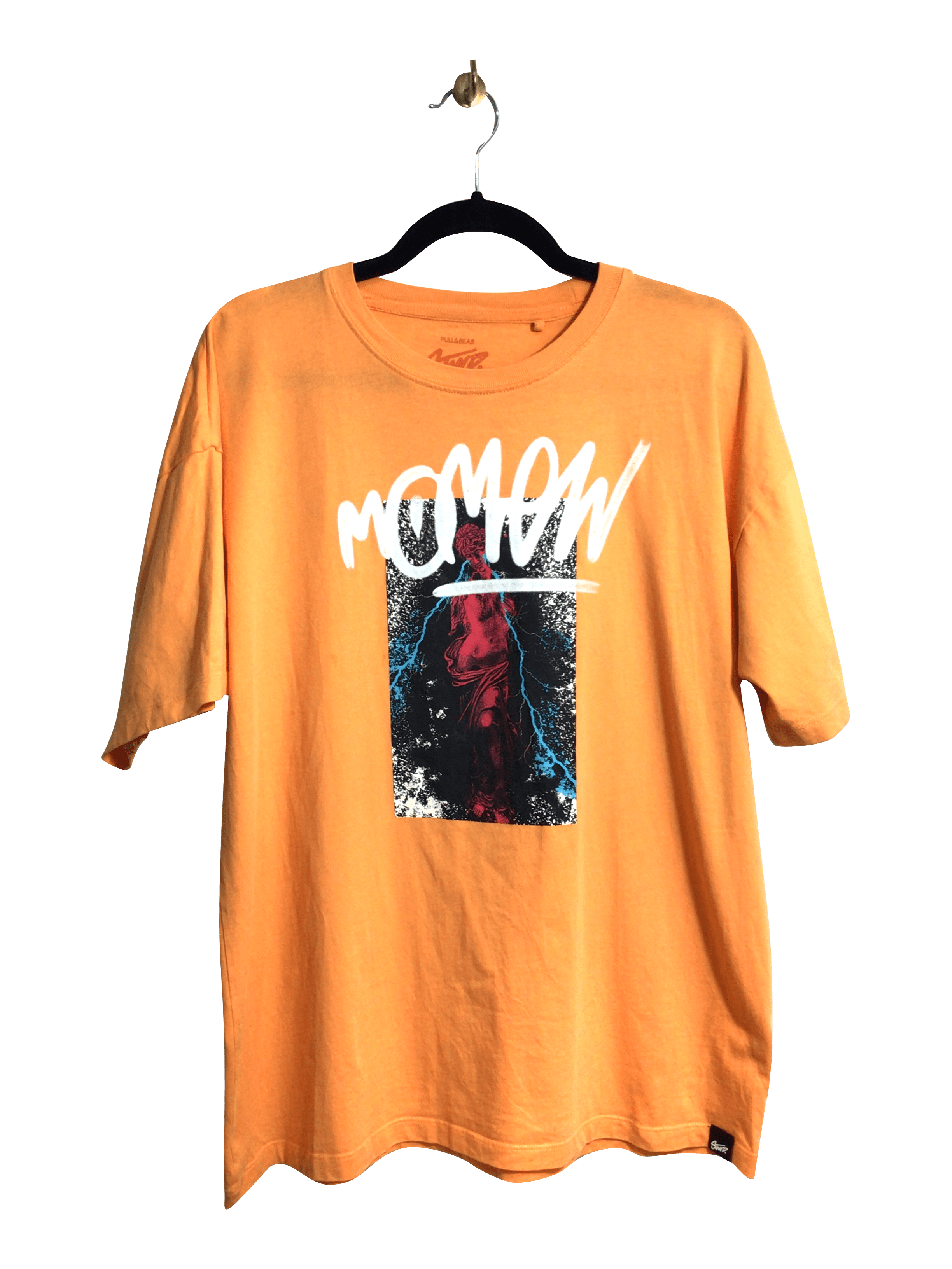 PULL & BEAR Women T-Shirts Regular fit in Orange - L