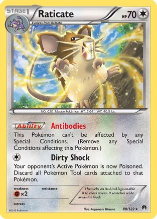 Raticate 88/122 - XY  BREAKpoint