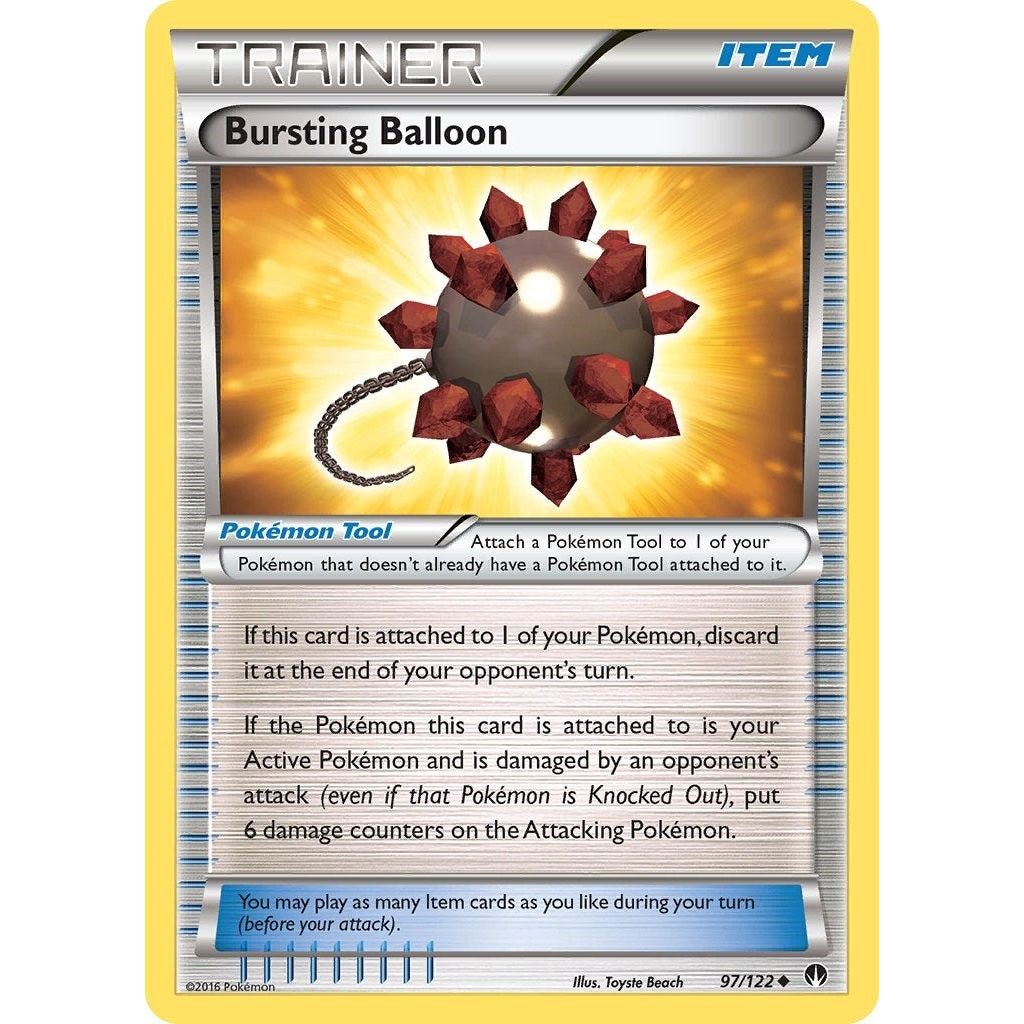 Bursting Balloon (97/122) (BKP)