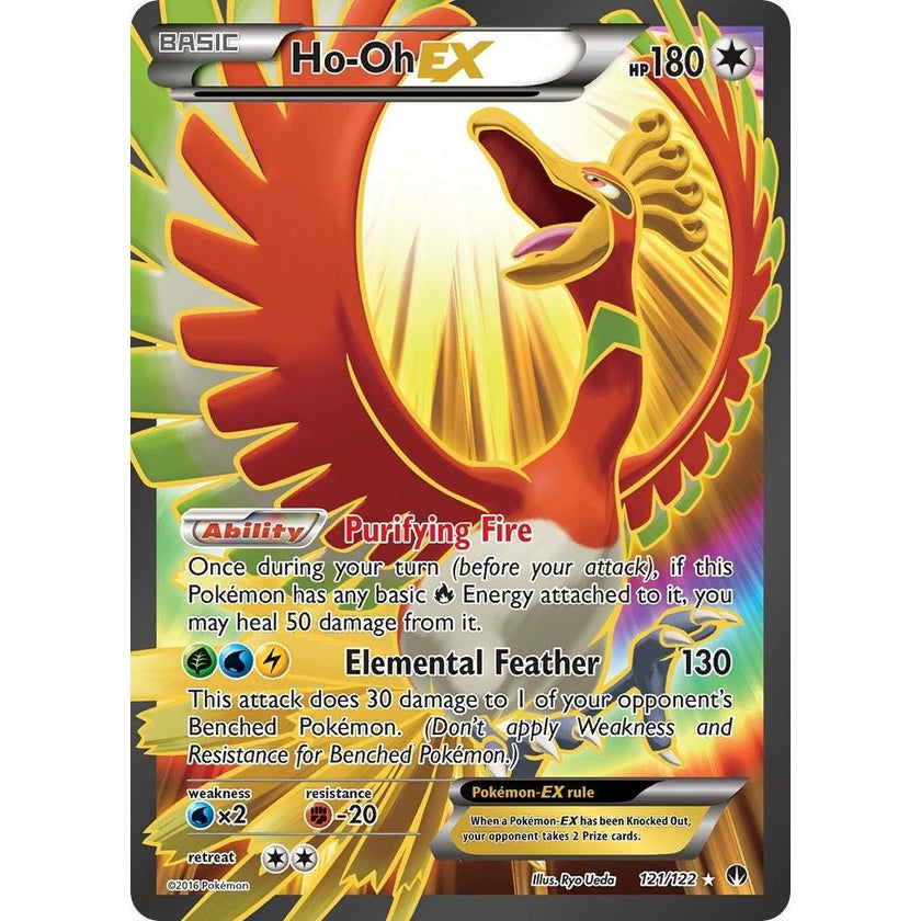 Ho-Oh EX (Full Art) (121/122) (BKP)