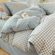 Pure Cotton Class A Four-piece Quilt Cover Household Pure Cotton Bed Sheet Duvet Cover