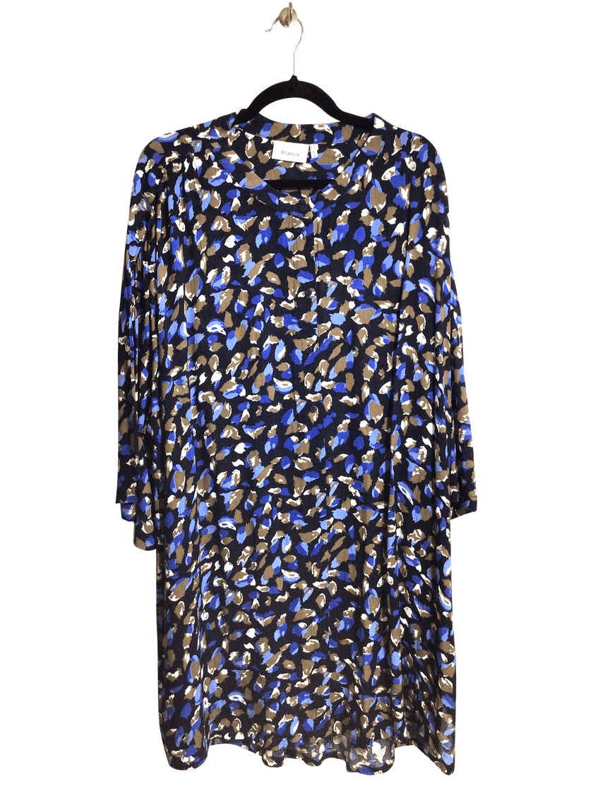 FRANSA Women Midi Dresses Regular fit in Blue - 46