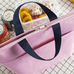 Portable Waterproof Oxford Insulated Tote Lunch Bag for Adult