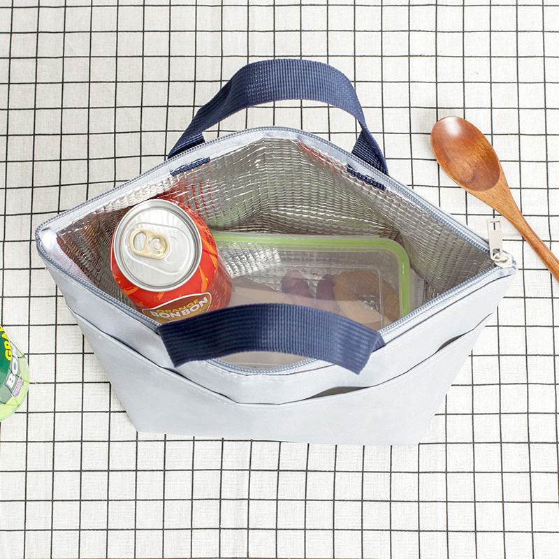 Portable Waterproof Oxford Insulated Tote Lunch Bag for Adult